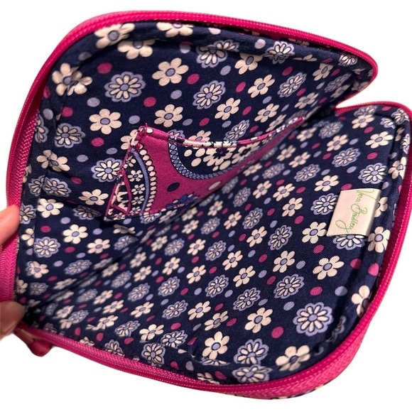 Vera Bradley Bowler, Tech, Double ID & Zip Around Wallets Set in Boysenberry - Picture 9 of 16
